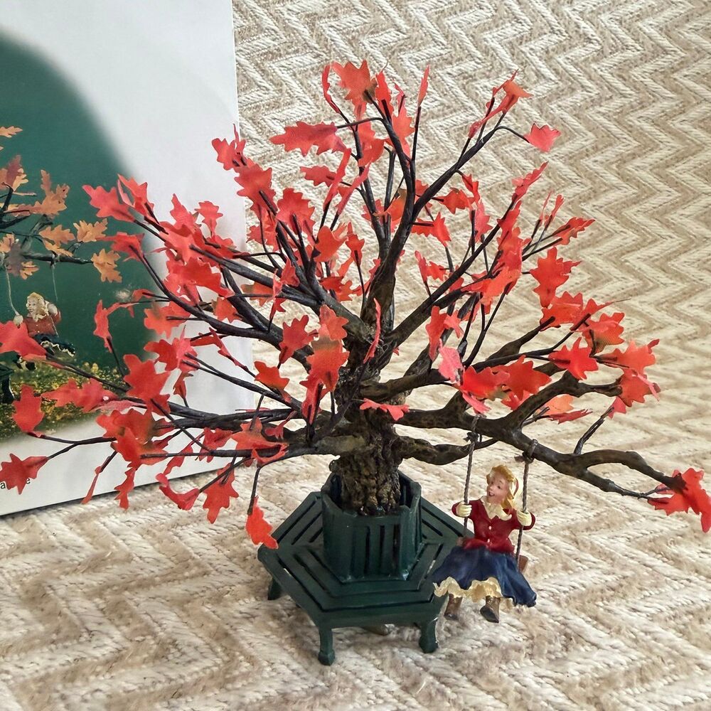 Department 56 Swinging Under The Old Oak Tree Village Accessories - Picture 7 of 10